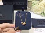 AAA APM Monaco Jewelry Replica - 925Silver Circles Necklace 